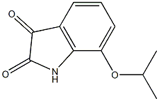 7-isopropoxyindoline-2,3-dione CAS#: 1175879-37-4