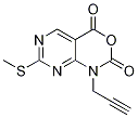 7-(methylthio)-1-(prop-2-ynyl)-1H-pyrimido[4,5-d][1,3]oxazine-2,4-dione CAS#: 1253792-66-3
