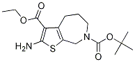 7-tert-butyl 3-ethyl 2-aMino-5,6-dihydro-4H-thieno[2,3-c]azepine-3,7(8H)-dicarboxylate CAS#: 1130156-84-1