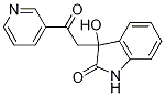 3-hydroxy-3-(2-oxo-2-pyridin-3-ylethyl)-1,3-dihydro-indol-2-one CAS#: 70452-28-7