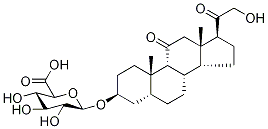 (3α,5α)-21-Hydroxy-11,20-dioxopregnan-3-yl β-D-Glucopyranosiduronic Αcid CAS#: 70522-56-4