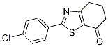 7(4H)-Benzothiazolone, 2-(4-chlorophenyl)-5,6-dihydro- CAS#: 1258650-40-6