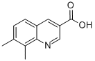 7,8-DIMETHYLQUINOLINE-3-CARBOXYLIC ACID CAS#: 71082-60-5