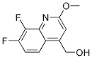(7,8-difluoro-2-methoxyquinolin-4-yl)methanol CAS#: 1125702-54-6