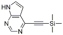 7H-Pyrrolo[2,3-d]pyriMidine, 4-[2-(triMethylsilyl)ethynyl]- CAS#: 1147014-68-3