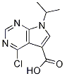 7H-Pyrrolo[2,3-d]pyrimidine-5-carboxylic acid, 4-chloro-7-(1-methylethyl)- CAS#: 1184918-12-4