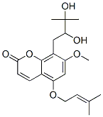 (+)-8-(2,3-Dihydroxy-3-methylbutyl)-7-methoxy-5-[(3-methyl-2-butenyl)oxy]-2H-1-benzopyran-2-one CAS#: 70610-01-4