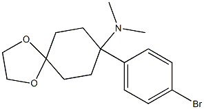 8-(4-BroMophenyl)-N,N-diMethyl-1,4-dioxaspiro[4.5]decan-8-aMine CAS#: 71368-46-2