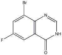 8-BROMO-6-FLUOROQUINAZOLIN-4(3H)-ONE CAS#: 1204101-90-5