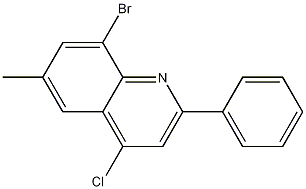 8-Bromo-4-chloro-6-methyl-2-phenylquinoline CAS#: 1156275-50-1