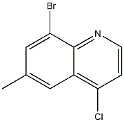 8-Bromo-4-chloro-6-methylquinoline CAS#: 1156602-22-0