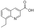 8-ETHYLQUINOLINE-3-CARBOXYLIC ACID CAS#: 71082-56-9