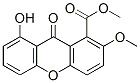 8-Hydroxy-2-methoxy-9-oxo-9H-xanthene-1-carboxylic acid methyl ester CAS#: 71339-44-1