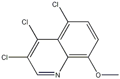 8-Methoxy-3,4,5-trichloroquinoline CAS#: 1204811-52-8