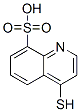 8-Quinolinesulfonic acid, 4-mercapto- CAS#: 71330-94-4