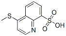 8-Quinolinesulfonic acid, 4-(methylthio)- CAS#: 71330-95-5