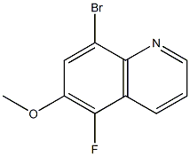 8-bromo-5-fluoro-6-methoxyquinoline CAS#: 1369499-08-0