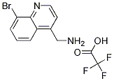 (8-bromoquinolin-4-yl)methanamine 2,2,2-trifluoroacetate CAS#: 1190320-18-3