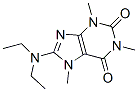 8-(diethylamino)-3,7-dihydro-1,3,7-trimethyl-1H-purine-2,6-dione CAS#: 71411-94-4