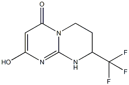 8-hydroxy-2-(trifluoromethyl)-3,4-dihydro-1H-pyrimido[1,2-a]pyrimidin-6(2H)-one CAS#: 1260585-14-5