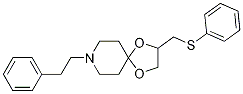 8-phenethyl-2-phenylsulphanylMethyl-1,4-dioxa-8-azaspiro[4,5]decane CAS#: 1246443-51-5