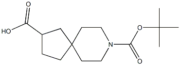 8-(tert-Butoxycarbonyl)-8-azaspiro[4.5]decane-2-carboxylic acid CAS#: 1160247-17-5