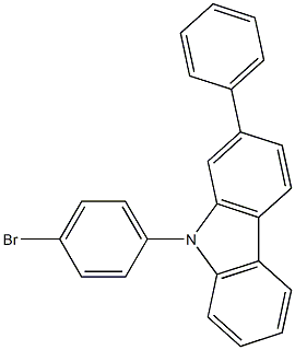 9-(4-Bromophenyl)-2-phenyl-Carbazole CAS#: 1235563-74-2