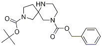 9-Benzyl 2-tert-butyl 2,6,9-triazaspiro[4.5]decane-2,9-dicarboxylate CAS#: 1160247-08-4