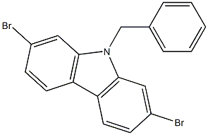 9-Benzyl-2,7-dibromo-9H-carbazole CAS#: 1384281-49-5