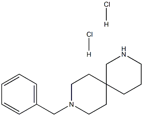 9-Benzyl-2,9-diazaspiro[5.5]undecane dihydrochloride CAS#: 1198286-24-6