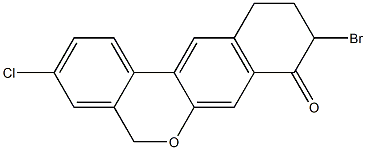9-Bromo-3-chloro-10,11-dihydro-5H-benzo[d]naphtho[2,3-b]pyran-8(9H)-one CAS#: 1378388-22-7