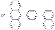 9-broMo-10-(4-(naphthalen-1-yl)phenyl)anthracene CAS#: 1092390-01-6
