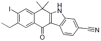 9-ethyl-8-iodo-6,6-diMethyl-11-oxo-6,11-dihydro-5H-benzo[b]carbazole-3-carbonitrile CAS#: 1256584-80-1