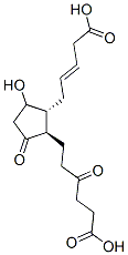9-hydroxy-11,15-dioxo-2,3,18,19-tetranorprost-5-ene-1,20-dioic acid CAS#: 70803-92-8