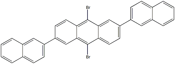 9,10-dibromo-2,6-di-2-naphthalenylAnthracene CAS#: 1202002-58-1