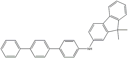 9,9-Dimethyl-N-[1,1':4',1''-terphenyl]-4-yl-9H-fluoren-2-amine CAS#: 1179529-07-7