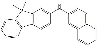9,9-dimethyl-N-(naphthalen-2-yl)-9H-fluoren-2-amine CAS#: 1263001-82-6