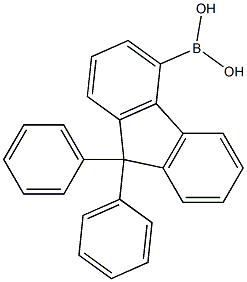 9,9-diphenyl-9H-fluoreN-4-ylboronicacid CAS#: 1224976-40-2