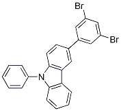 9H-Carbazole, 3-(3,5-dibroMophenyl)-9-phenyl- CAS#: 1345021-52-4