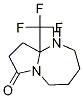 9a-(TrifluoroMethyl)hexahydro-1H-pyrrolo[1,2-a][1,3]diazepin-7(8H)-one CAS#: 1186600-12-3