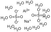 ALUMINIUM SODIUM SULFATE 12-WATER CAS#: 7784-28-3