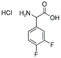 AMINO-(3,4-DIFLUORO-PHENYL)-ACETIC ACID HCL CAS#: 1136835-65-8