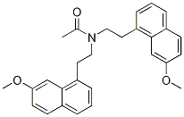 AcetaMide, N,N-bis[2-(7-Methoxy-1-naphthalenyl)ethyl]- CAS#: 1385018-58-5
