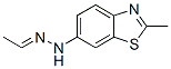 Acetaldehyde, (2-methyl-6-benzothiazolyl)hydrazone (9CI) CAS#: 70488-76-5