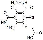 Acetic acid, (2,4,6-trichloro-5-fluoro-m-phenylene)dihydrazide CAS#: 7681-90-5