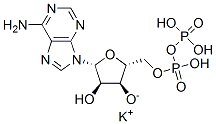 Adenosine 5'-(trihydrogen diphosphate), monopotassium salt CAS#: 70285-70-0