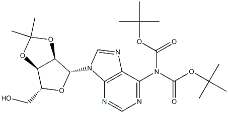 Adenosine, N,N-bis[(1,1-diMethylethoxy)carbonyl]-2',3'-O-(1-Methylethylidene)- CAS#: 1152172-19-4