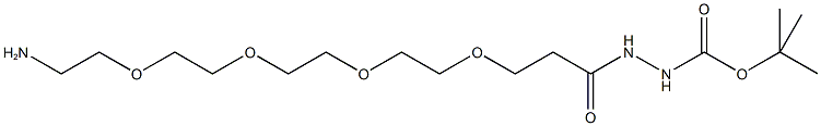Amino-PEG4-t-Boc-Hydrazide CAS#: 1263047-17-1