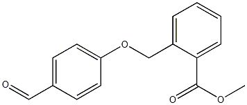 BENZOIC ACID, 2-[(4-FORMYLPHENOXY)METHYL]-, METHYL ESTER CAS#: 1046494-85-2