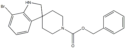 BENZYL 7-BROMOSPIRO[INDOLINE-3,4'-PIPERIDINE]-1'-CARBOXYLATE CAS#: 1243461-51-9